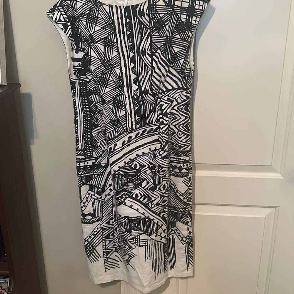 Black and white dress